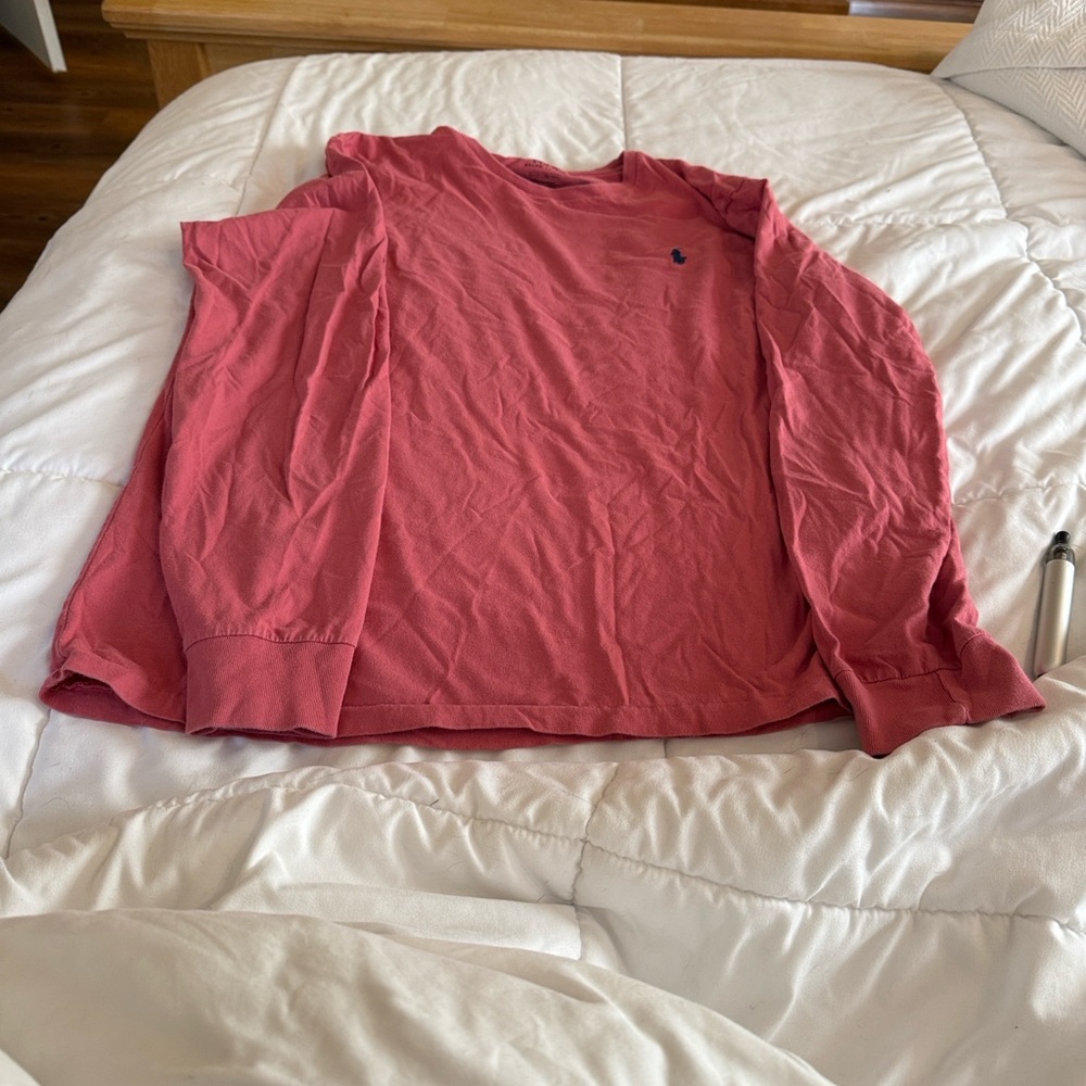 Polo by Ralph Lauren Pink Long Sleeve Tee